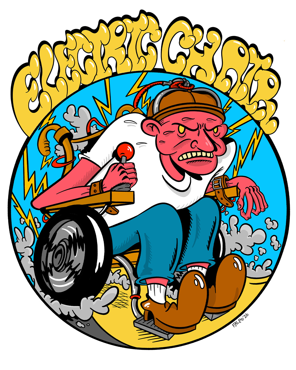  Electric Chair Shirt Design