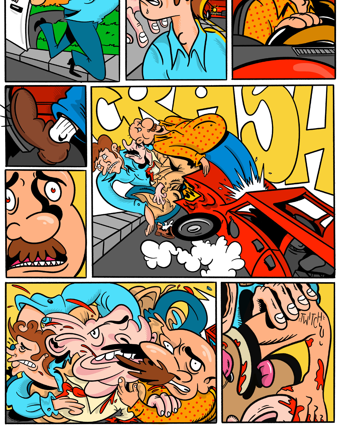  Sequential Comic Art